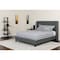Flash Furniture Queen Platform Bed Set, Gray HG-BMF-47-GG - alternate 1